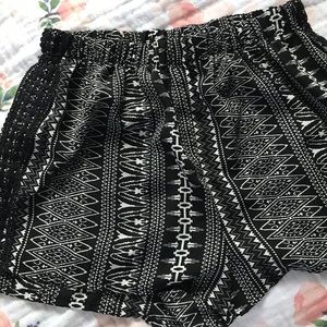 Charlotte Russe Aztec Shorts